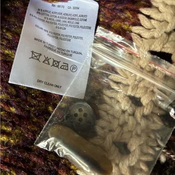 Anthropologie Angel of the North Sweater, Sz M - Picture 7 of 10